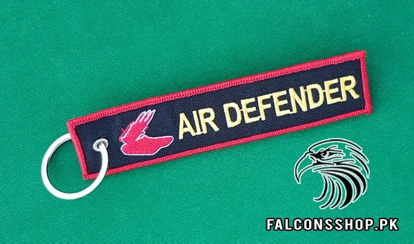 Air Defender Remove Before Fire Keychain - Falcons Shop