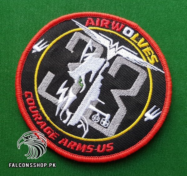 Air Wolves 33 Squadron Patch - Falcons Shop