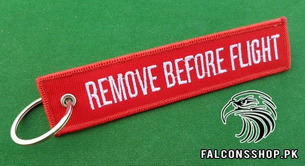 Embraer Remove Before Flight Keychain (Red) - Falcons Shop