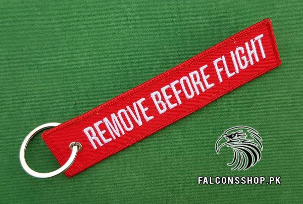 F 16 Fighting Falcon Remove Before Flight Keychain Red 4