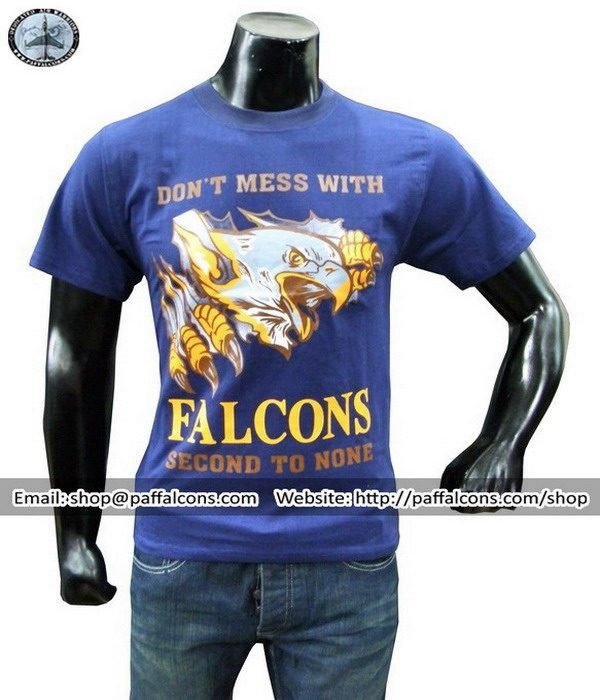 Falcons Second To None T Shirt Blue Color