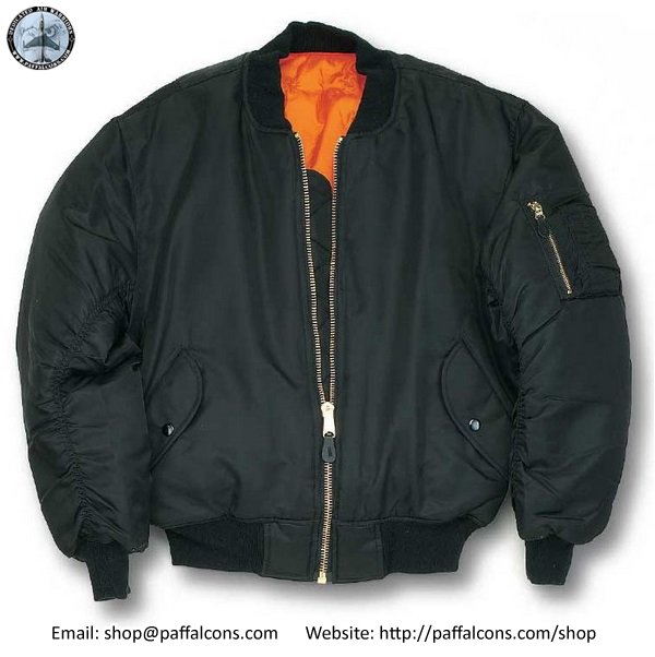 MA-1 Flight Jacket (Black) - Falcons Shop | Online Aviation Shop - Cash ...