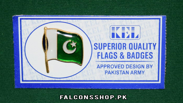 Pakistan Flag Lapel Badge Pin 129 