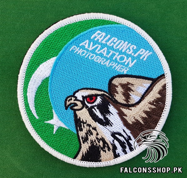 FalconsPK Aviation Photographer Falcon Patch 3