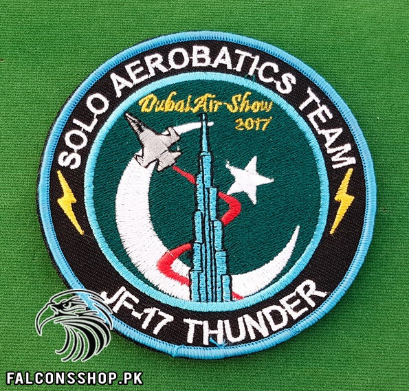 JF 17 Thunder Solo Aerobatics Team Patch 1