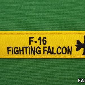 F 16 Fighting Falcon Remove Before Flight Keychain Yellow 1