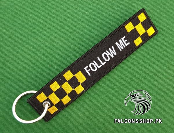 Follow Me Remove Before Flight Keychain 1