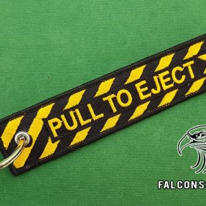 Pull To Eject Keychain Remove Before Flight 2
