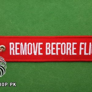 Remove Before Flight Keychain Red 2