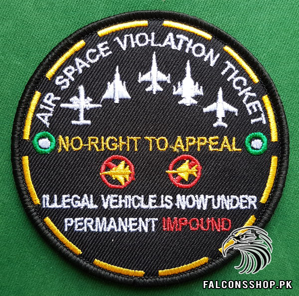 Air Space Violation Ticket Patch 1