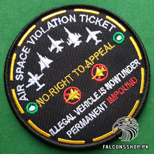 Air Space Violation Ticket Patch 2
