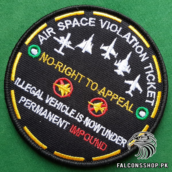 Air Space Violation Ticket Patch 3
