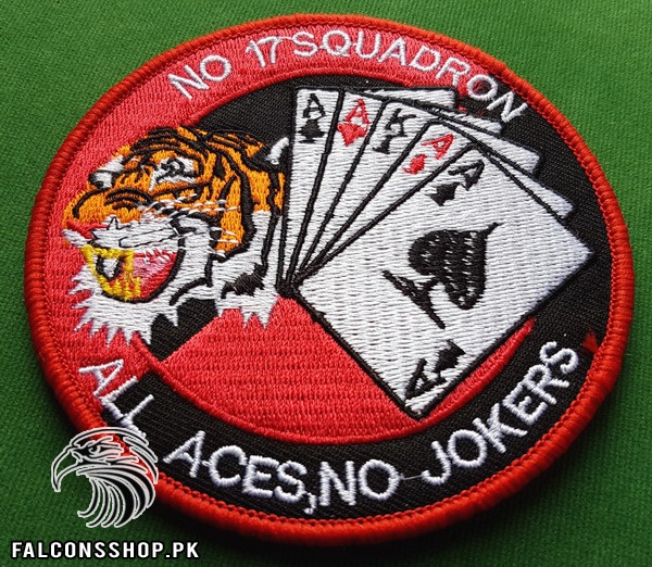 All Aces No Jokers Tigers 17 Squadron Patch 3