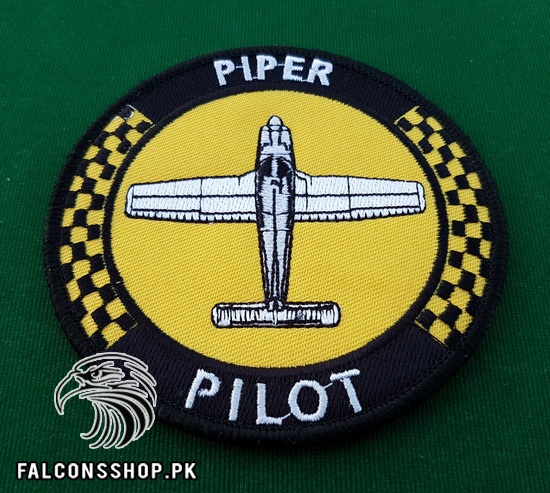 Piper Pilot Patch Yellow 4