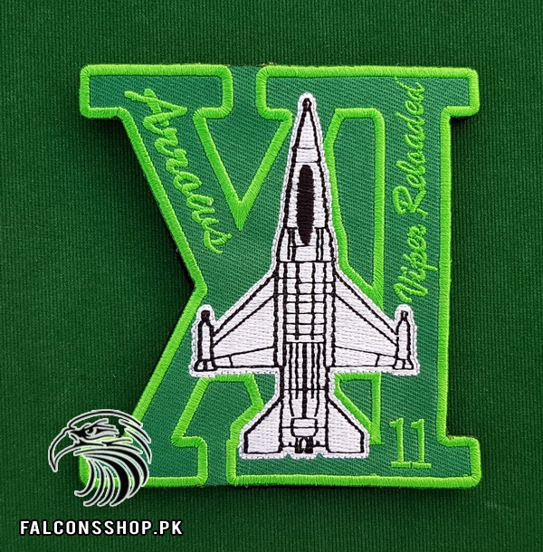 11 Arrows Squadron Patch Green 1