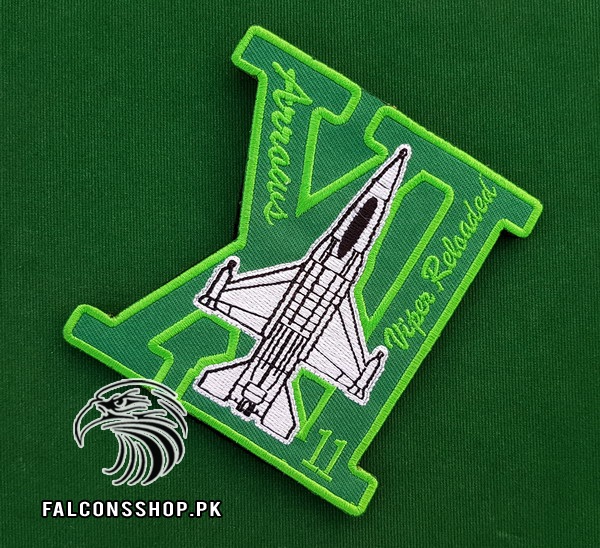 11 Arrows Squadron Patch Green 3