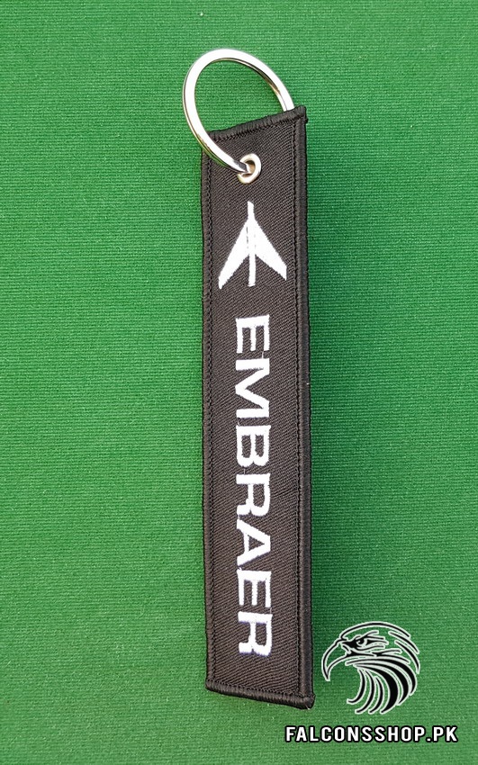 Embraer Remove Before Flight Keychain Black 3