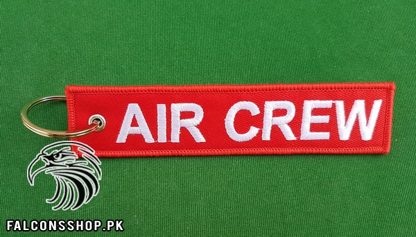 Air Crew Aviation Keychain Red 2