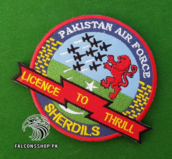 PAF Sherdils Licence To Thrill Patch 4