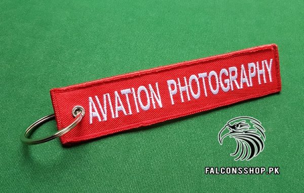 Published Photographer Aviation Photography Keychain 2