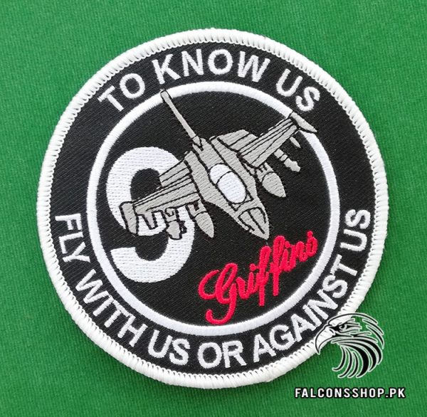 9 Griffins F 16 Squadron Patch 1