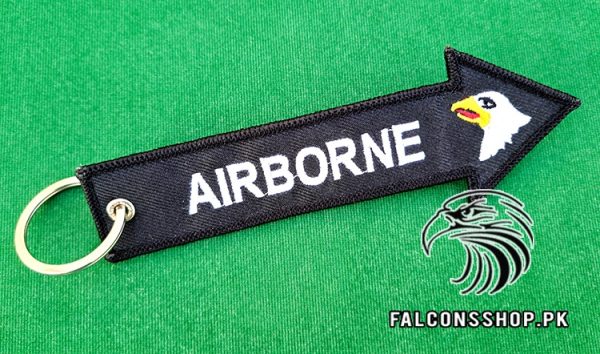 Airborne Embroidery Keychain 1