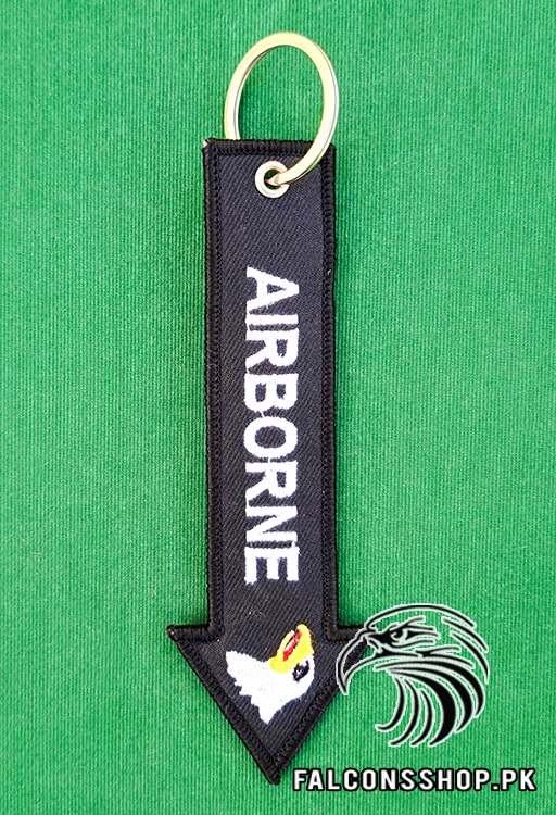 Airborne Embroidery Keychain 2