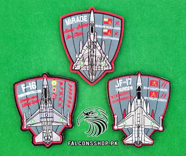 Package F 16 JF 17 Mirage Trio Patches 3