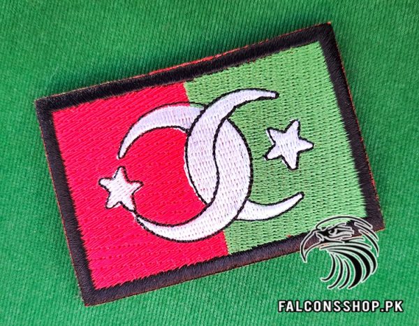 Pakistan Turkey Flag Badge 3