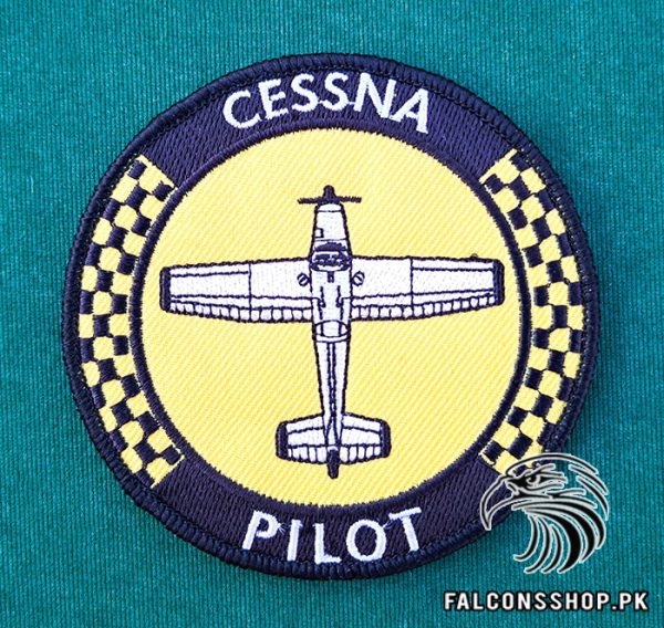 Cessna Pilot Patch Yellow 1