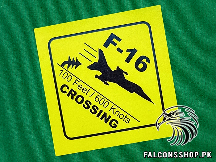 F-16 Car Sticker
