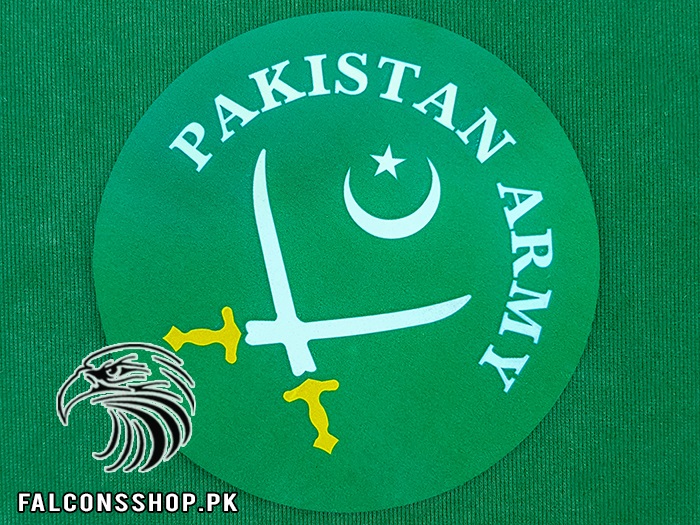 Pakistan Army Car Sticker (Green)