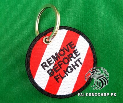 Remove Before Flight Keychain (Roundal)