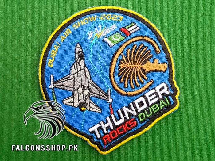 JF-17 Thunder Rocks Dubai Patch