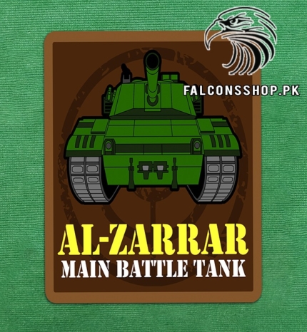 Al-Zarrar Main Battle Tank Car Sticker