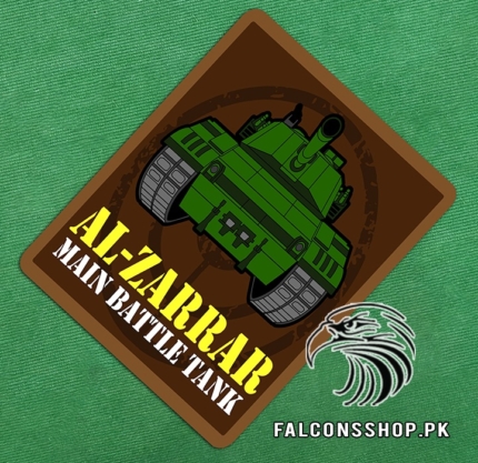 Al-Zarrar Main Battle Tank Car Sticker
