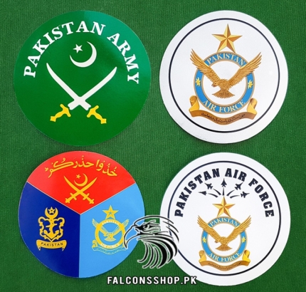 Package 5: Pakistan Armed Forces Car Stickers
