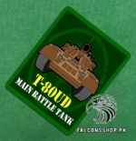 T-80UD Main Battle Tank Car Sticker