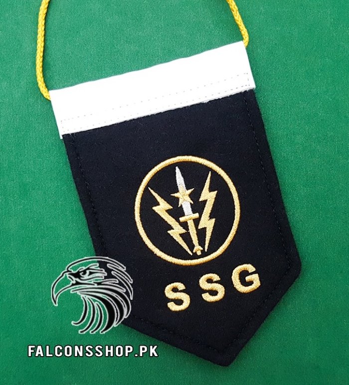 SSG Logo Car Mirror Hanging (Black)