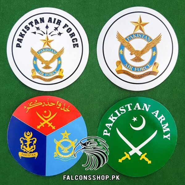 Package 5: Pakistan Armed Forces Car Stickers
